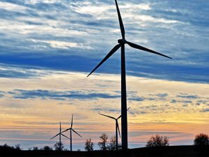 wind turbines