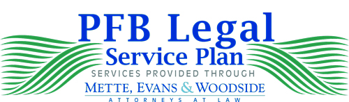 Mette Evans & Woodside PFB Legal Service Plan logo