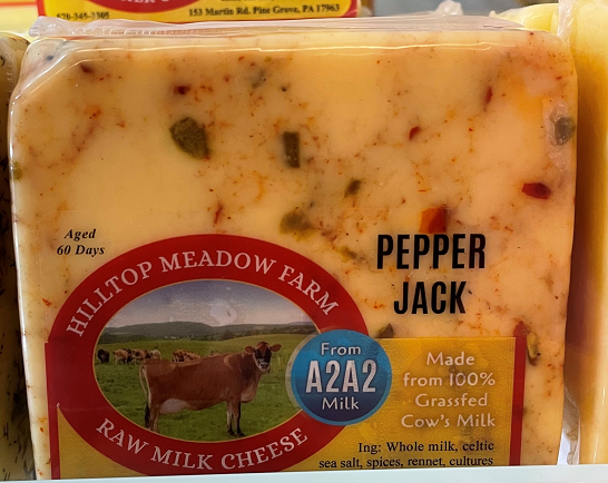 Agriculture Department Warns Consumers to Discard “Hilltop Meadow Farm” Brand Contaminated ‘60 Day Aged Pepper Jack Raw Milk Cheese’