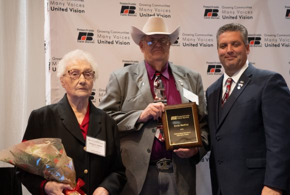 Elk County Farmer Honored With Distinguished Service to Agriculture Award