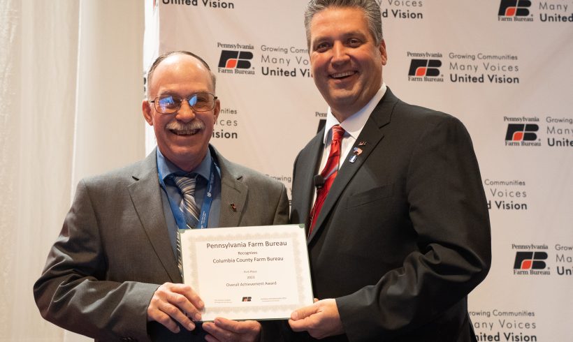 Columbia County Farm Bureau Wins Premier Award