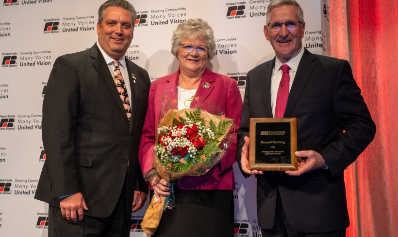 Pennsylvania Secretary of Agriculture Russell Redding Receives Distinguished Service to Agriculture Award